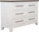 International Furniture Direct Stoa White Dresser-0