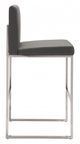 Zuo® Genoa Gray Bar Stool-2