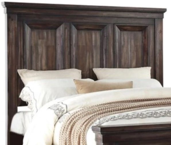 New Classic® Home Furnishings Sevilla Walnut Eastern King Panel Bed-2