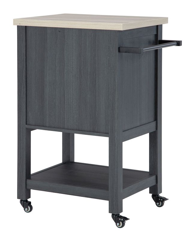Signature Design by Ashley® Boderidge Gray Bar Cart-2