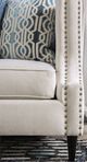 Furniture of America® Tegan Beige Loveseat-4