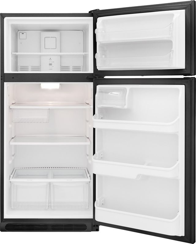 Frigidaire Gallery® 20.5 Cu. Ft. Top Mount Refrigerator-Ebony Black-2