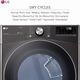 LG 7.4 Cu. Ft. Black Steel Smart Wi-Fi Enabled Front Load Electric Dryer with TurboSteam™ and Built-In Intelligence-1