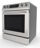 Hisense 30" Black/ Stainless Steel Slide In Electric Range-1