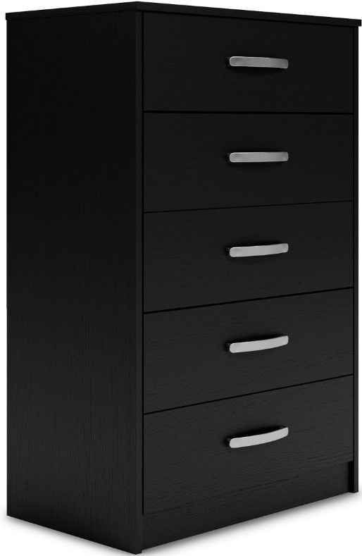 Signature Design by Ashley® Finch 3-Piece Black Queen Platform Bed Set-3