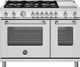 Bertazzoni Master Series 48" Stainless Steel Pro Style Gas Range-0