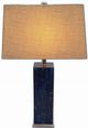 A & B Home Blue Lamp-2