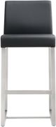 TOV Furniture Denmark Black Set Of 2 Steel Counter Stool-1