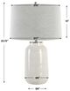 Uttermost® Odawa Off-White Table Lamp-2