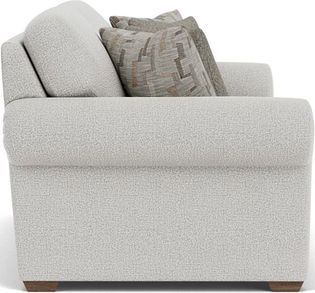 Flexsteel® Randall Silver Glacier Two-Cushion Sofa-2