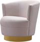 TOV Furniture Noah Blush Swivel Chair-3
