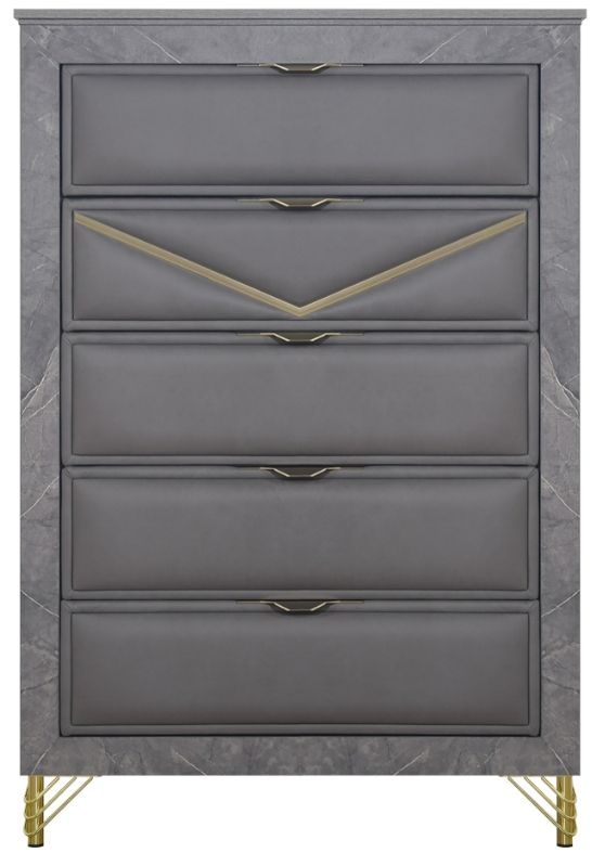 New Classic® Home Furnishings Symmetry Charcoal Chest-2
