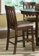 Liberty Furniture Urban Mission Dark Oak Side 24" Barstool-4
