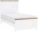Legacy Classic Dutton Natural White Youth Twin Panel Bed-0