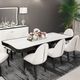 Michael Amini® Tuxedo Piano Keyboard Dining Table-1