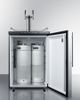 Summit® 5.6 Cu. Ft. Stainless Steel Beer Cooler/Kegerator-3