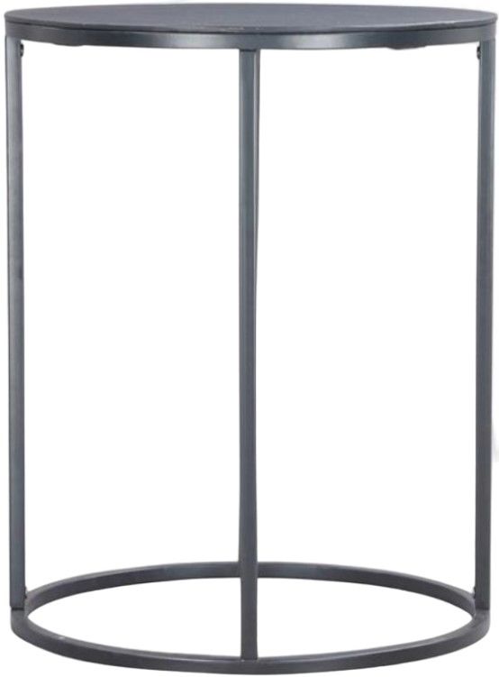 Riverside Furniture Declan Antique Charcoal Round Side Table-1