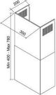 Falmec Stainless Steel Extension Chimney-1