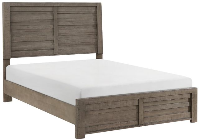 Homelegance® Longview Gray Full Panel Bed-0