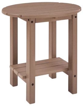 Signature Design by Ashley® Grover Beach Driftwood Wooden Outdoor End Table-0
