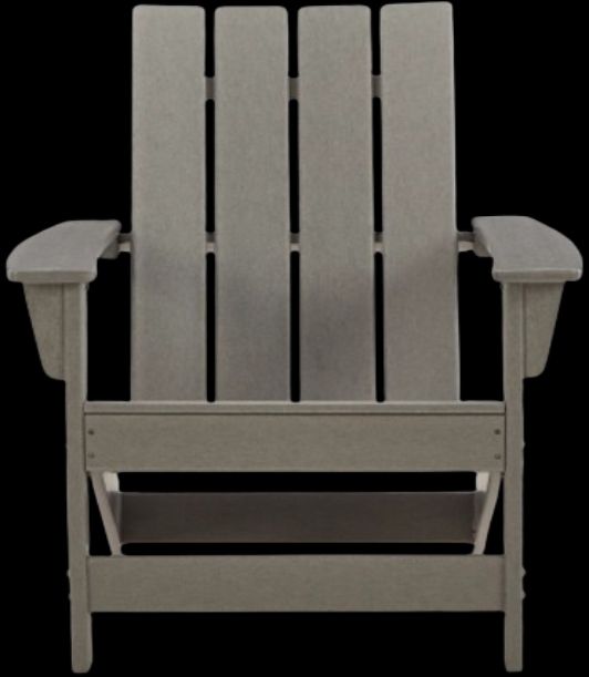 Signature Design by Ashley® Visola Gray Adirondack Outdoor Chair-1
