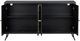 Crestview Collection Capella Black/Cream Sideboard-2