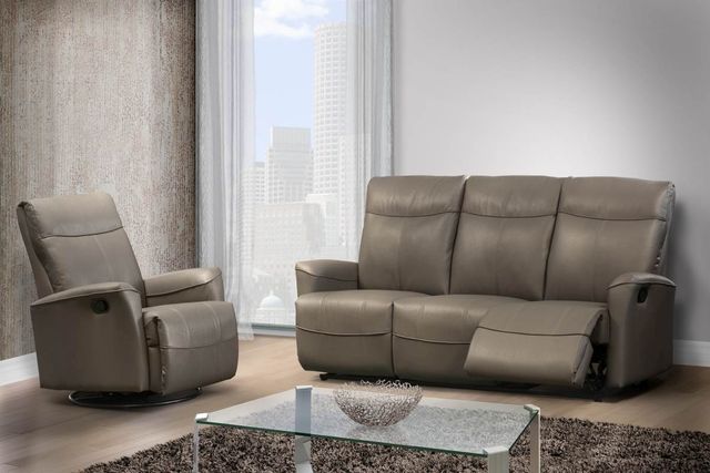 Elran Customizable Lance Power Swivel Recliner-2