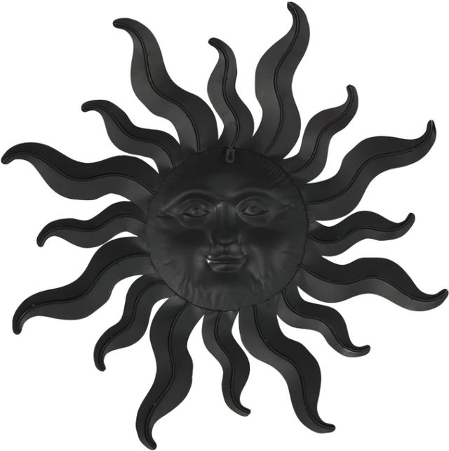 Deco Marche Bronze Sun Wall Decor-2