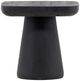 Dovetail Furniture Darin Black Side Table-1