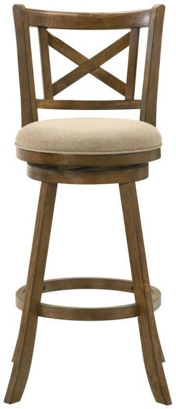 Armen Living Kodi Light Scone/Sepia Brown Barstool-2