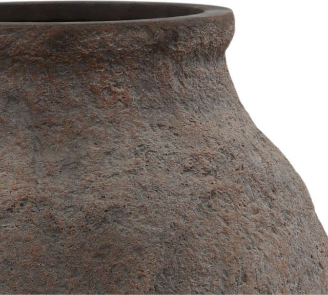 Dovetail Furniture Lleyton Brown Small Planter-1