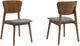 Armen Living Kalia 2-Piece Charcoal Dining Chair Set-3