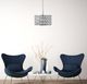 YHD Anabella Chrome 1-Light Chandelier-1