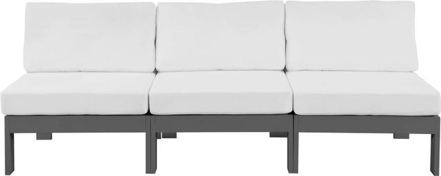 Meridian Furniture Nizuc White Outdoor Patio Modular Sofa-1