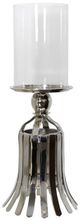 StyleCraft Chrome/White Small Hurricane Holder-0