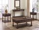 Bernards Laredo Brown Rectangular Cocktail Table-1