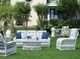Century® Thomas O'Brien Outdoor Mainland Wicker Chalk White Cocktail Table-2