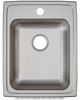 Elkay Lustertone® Lustrous Satin 17'' 3-Hole Single Bowl Drop-in ADA Sink-1