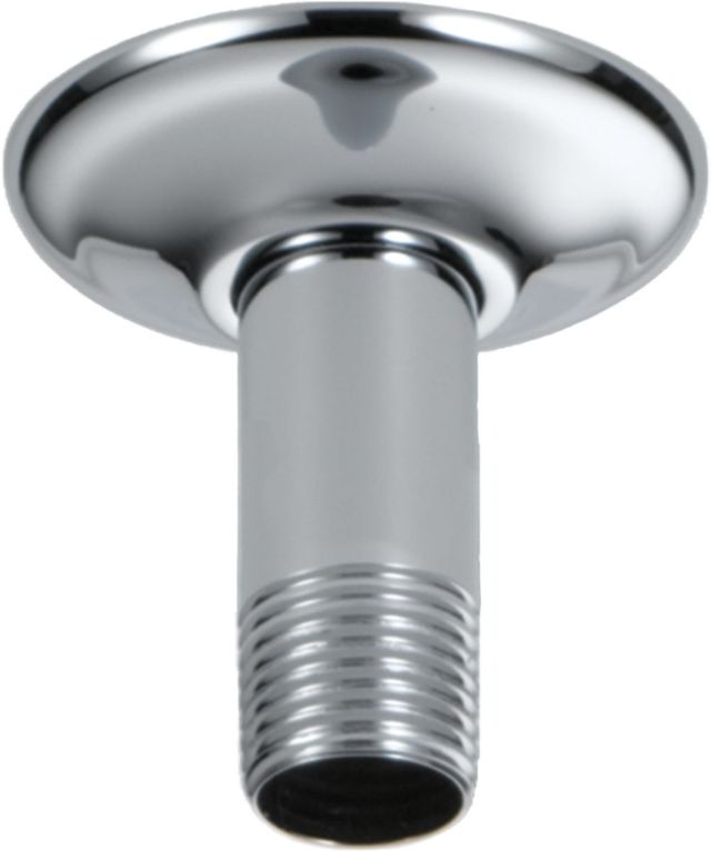 Delta Universal Showering Components Chrome 3" Ceiling Mount Shower Arm and Flange-0