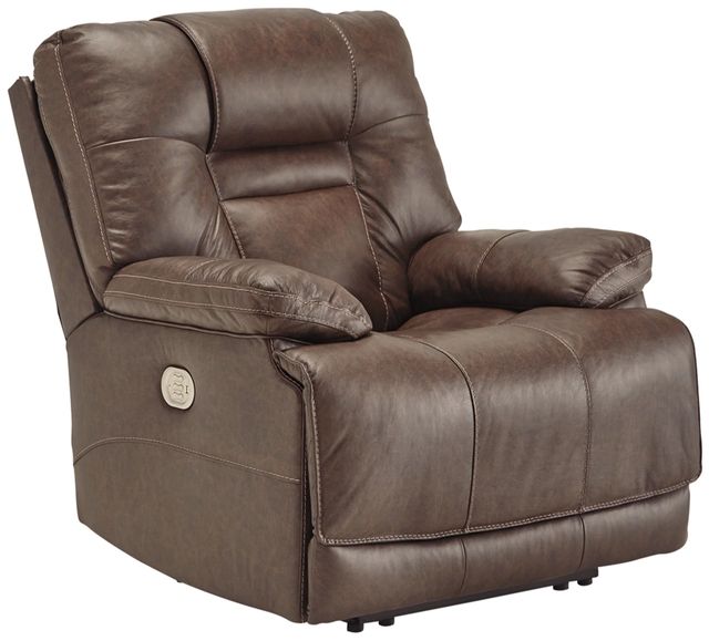 Signature Design by Ashley® Wurstrow Umber Power Recliner with Adjustable Headrest-0