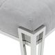 Michael Amini® Rose Gray Accent Bench-5