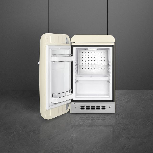 Smeg Retro Style 16" 1.3 Cu. Ft. Cream Compact Refrigerator-1