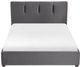 Mazin Furniture Aitana Graphite Eastern King Platform Bed-0