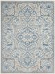 Nourison Home™ Elation Ivory Blue 5'x7' Area Rug-0