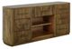 International Furniture Direct Balam Barrel Brown Console-0