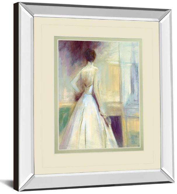 Classy Art Getting Ready by Sutton Mirror Framed Wall Art-1