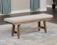 Steve Silver Co.® Riverdale Beige/Driftwood Bench-1