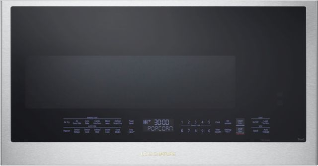 LG SIGNATURE Iconic Collection 1.7 Cu. Ft. PrintProof™ Stainless Steel Over The Range Microwave with Air Fry and Air Sous Vide-0