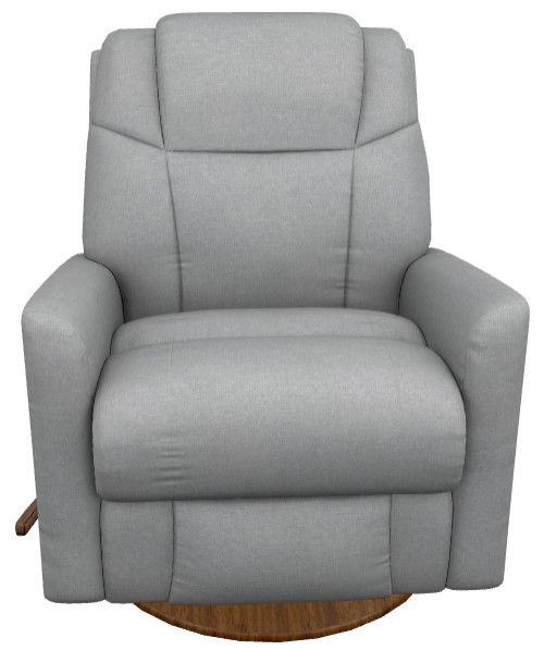 La-Z-Boy® Sparrow Bluestone Manual Swivel Gliding Recliner-1