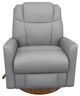 La-Z-Boy® Sparrow Bluestone Manual Swivel Gliding Recliner-1